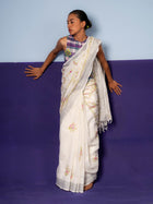 The Arrival Linen Saree
