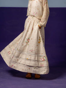 The Arla Pintuck Skirt