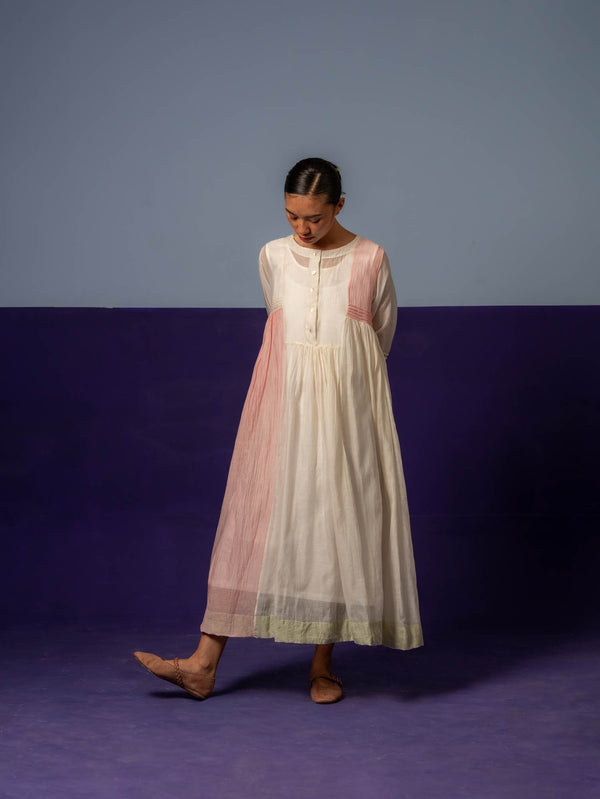 The Nostalgia Colour-Block  Dress